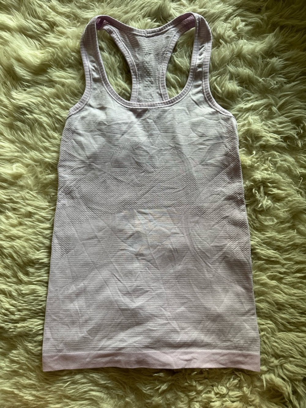 lululemon athletica Light Pink Racerback Tank